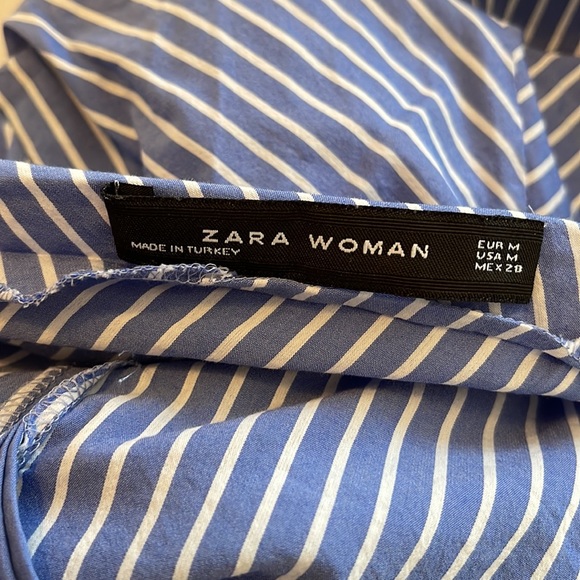 Unique blue wrap top - two ways to wear! - Picture 6 of 7